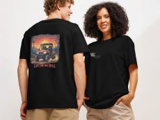 Live for the Thrill ThrillFleet Unisex T-Shirt Organic Cotton
