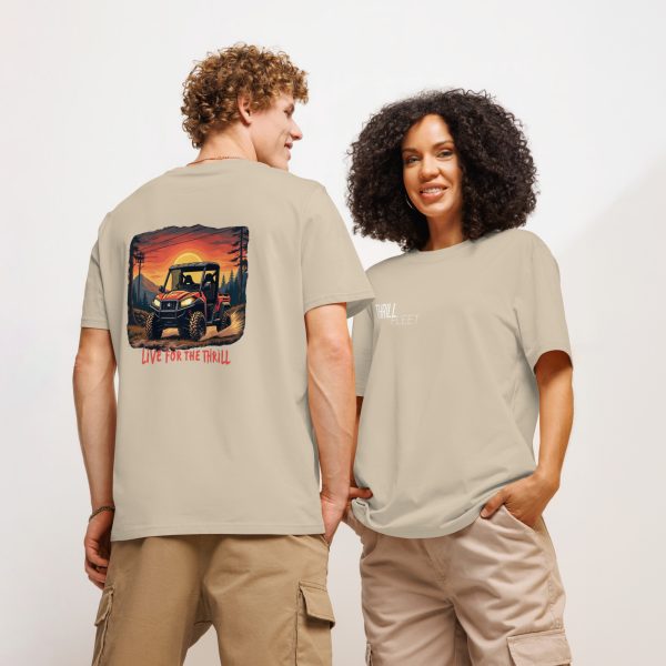 Live for the Thrill ThrillFleet Unisex T-Shirt Organic Cotton - Image 11