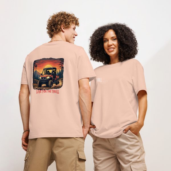 Live for the Thrill ThrillFleet Unisex T-Shirt Organic Cotton - Image 12
