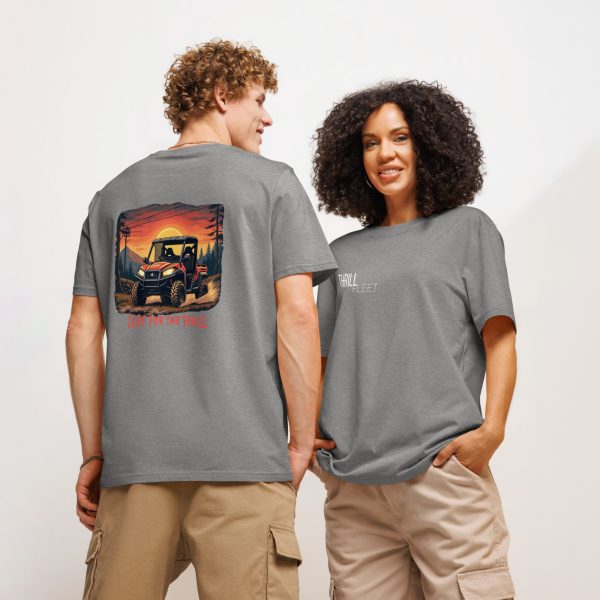 Live for the Thrill ThrillFleet Unisex T-Shirt Organic Cotton - Image 10