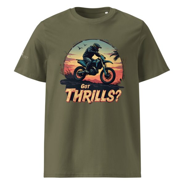 Got Thrills ThrillFleet Unisex T-Shirt Organic Cotton - Image 33