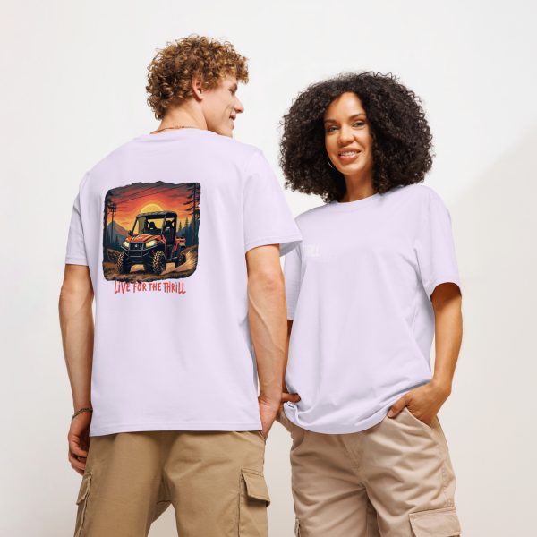 Live for the Thrill ThrillFleet Unisex T-Shirt Organic Cotton - Image 14