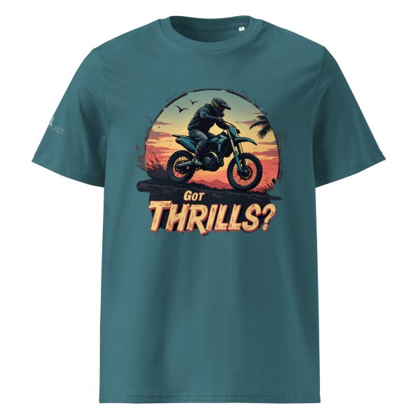 Got Thrills ThrillFleet Unisex T-Shirt Organic Cotton - Image 29