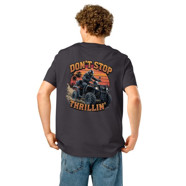 Don't Stop Thrillin' ThrillFleet Unisex T-Shirt Organic Cotton - Image 19