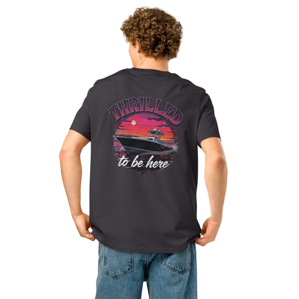 Thrilled to be Here Unisex organic ribbed neck t-shirt - Image 18