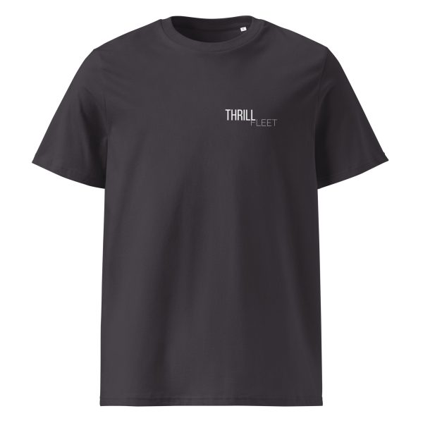 Live for the Thrill Unisex organic ribbed neck t-shirt - Image 22