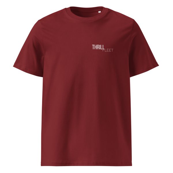 Live for the Thrill Unisex organic ribbed neck t-shirt - Image 14