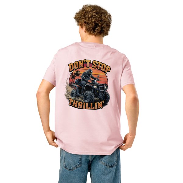 Don't Stop Thrillin' ThrillFleet Unisex T-Shirt Organic Cotton - Image 40