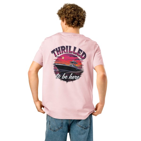 Thrilled to be Here Unisex organic ribbed neck t-shirt - Image 39