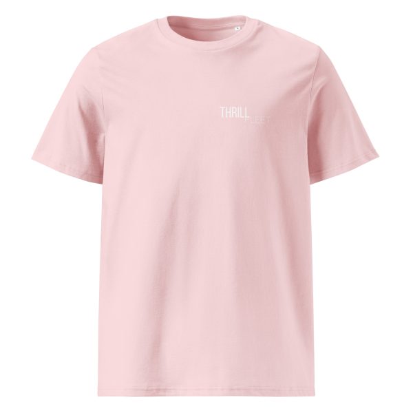 Live for the Thrill Unisex organic ribbed neck t-shirt - Image 49