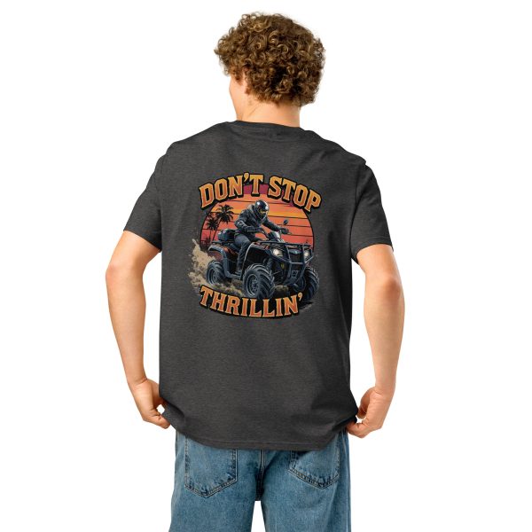 Don't Stop Thrillin' ThrillFleet Unisex T-Shirt Organic Cotton - Image 10