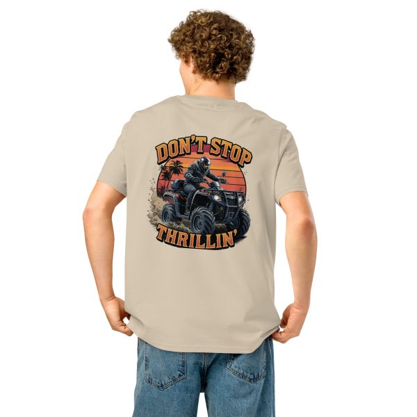 Don't Stop Thrillin' ThrillFleet Unisex T-Shirt Organic Cotton - Image 34