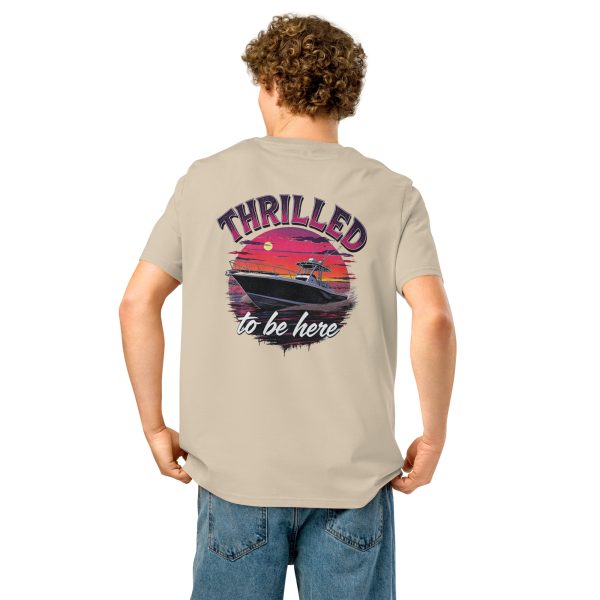 Thrilled to be Here Unisex organic ribbed neck t-shirt - Image 33