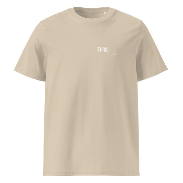 Live for the Thrill Unisex organic ribbed neck t-shirt - Image 41