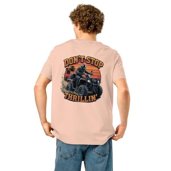 Don't Stop Thrillin' ThrillFleet Unisex T-Shirt Organic Cotton - Image 37