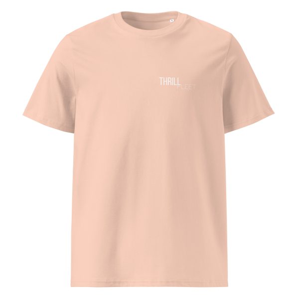 Live for the Thrill Unisex organic ribbed neck t-shirt - Image 45