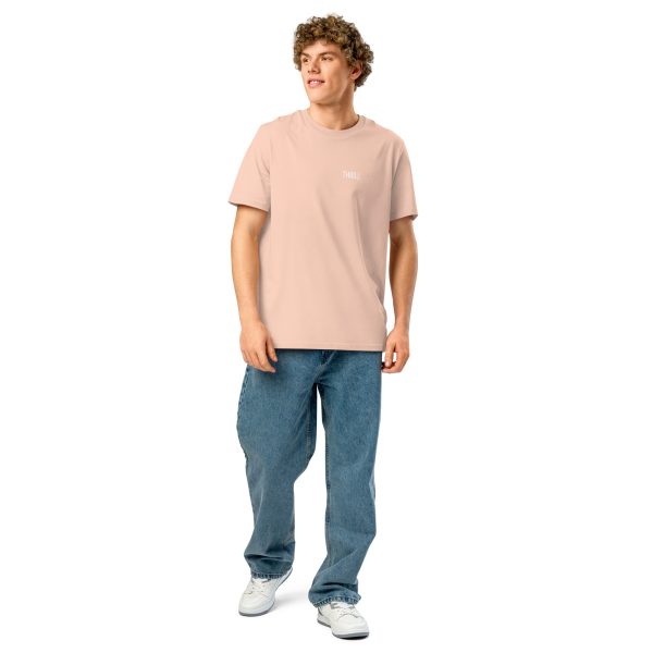 Thrilled to be Here Unisex organic ribbed neck t-shirt - Image 35