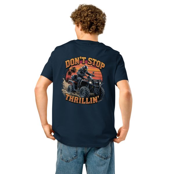 Don't Stop Thrillin' ThrillFleet Unisex T-Shirt Organic Cotton - Image 7