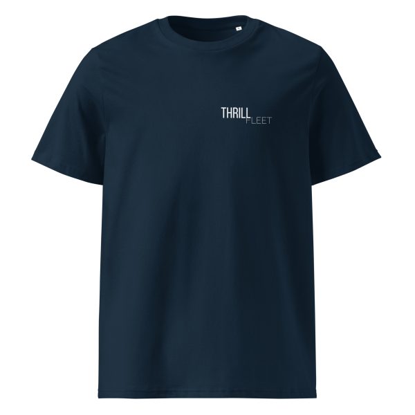 Live for the Thrill Unisex organic ribbed neck t-shirt - Image 6