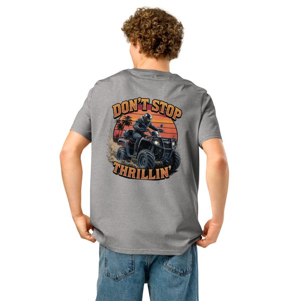Don't Stop Thrillin' ThrillFleet Unisex T-Shirt Organic Cotton - Image 31