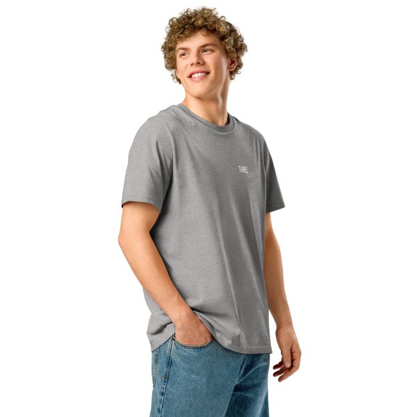 Thrilled to be Here Unisex organic ribbed neck t-shirt - Image 28