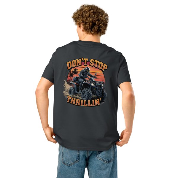 Don't Stop Thrillin' ThrillFleet Unisex T-Shirt Organic Cotton - Image 16