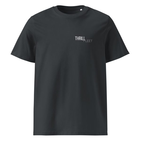 Live for the Thrill Unisex organic ribbed neck t-shirt - Image 18