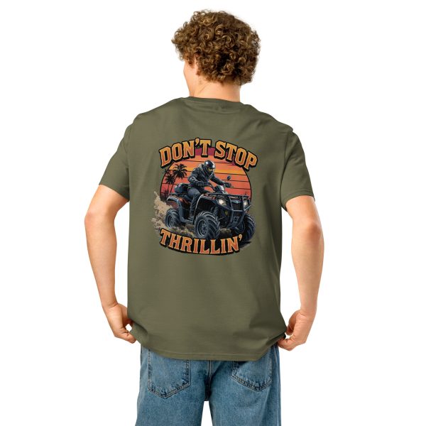 Don't Stop Thrillin' ThrillFleet Unisex T-Shirt Organic Cotton - Image 28