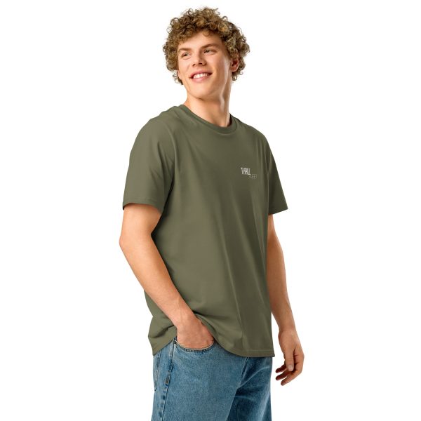 Thrilled to be Here Unisex organic ribbed neck t-shirt - Image 25