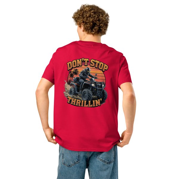 Don't Stop Thrillin' ThrillFleet Unisex T-Shirt Organic Cotton - Image 22