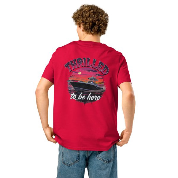 Thrilled to be Here Unisex organic ribbed neck t-shirt - Image 21