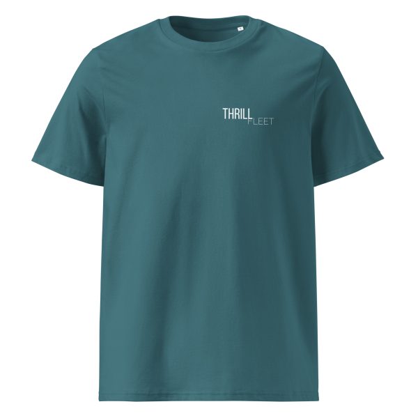 Live for the Thrill Unisex organic ribbed neck t-shirt - Image 30