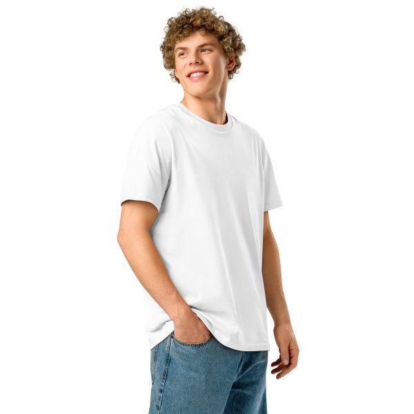 Thrilled to be Here Unisex organic ribbed neck t-shirt - Image 44