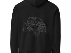 SxS Unisex eco raglan hoodie