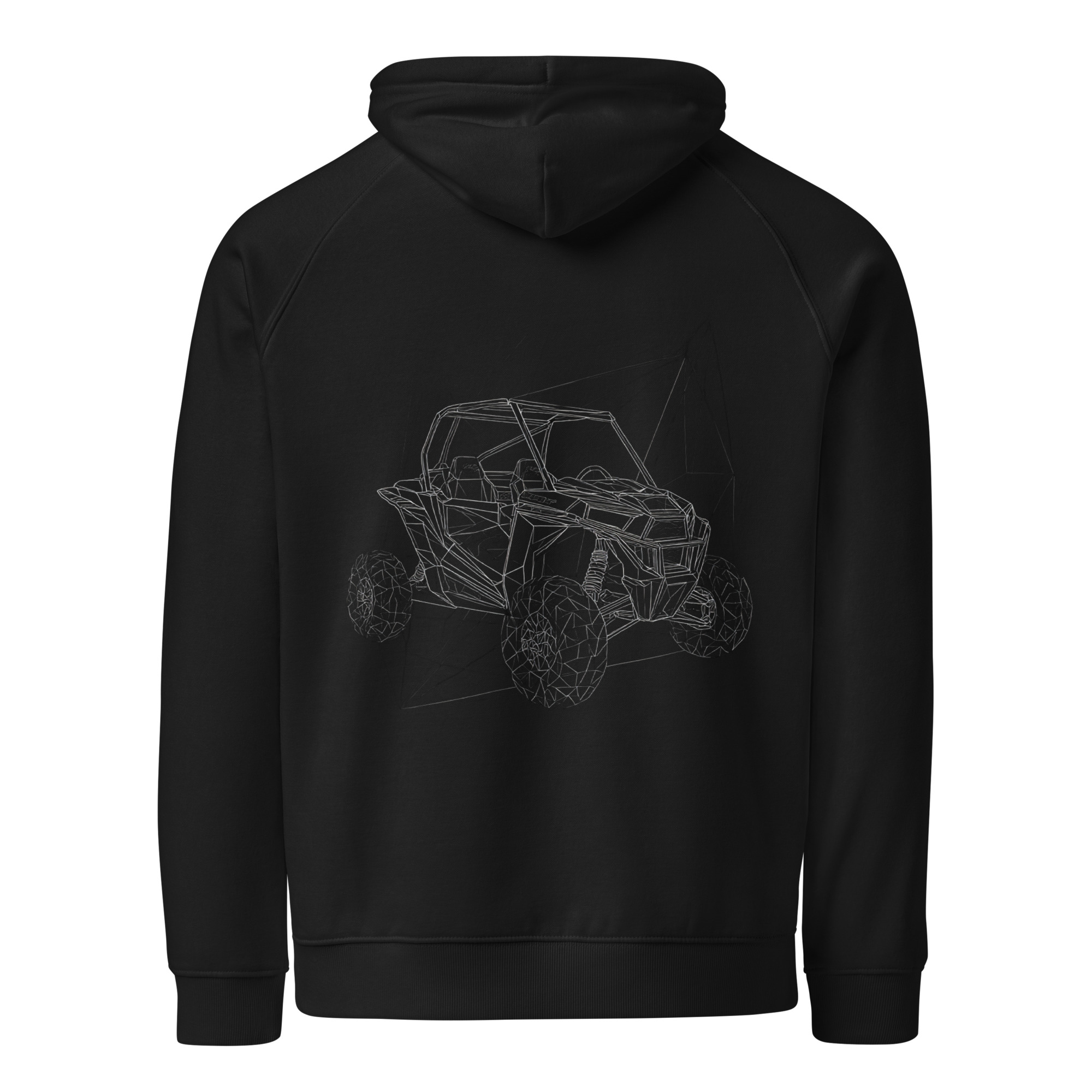 SxS Unisex eco raglan hoodie