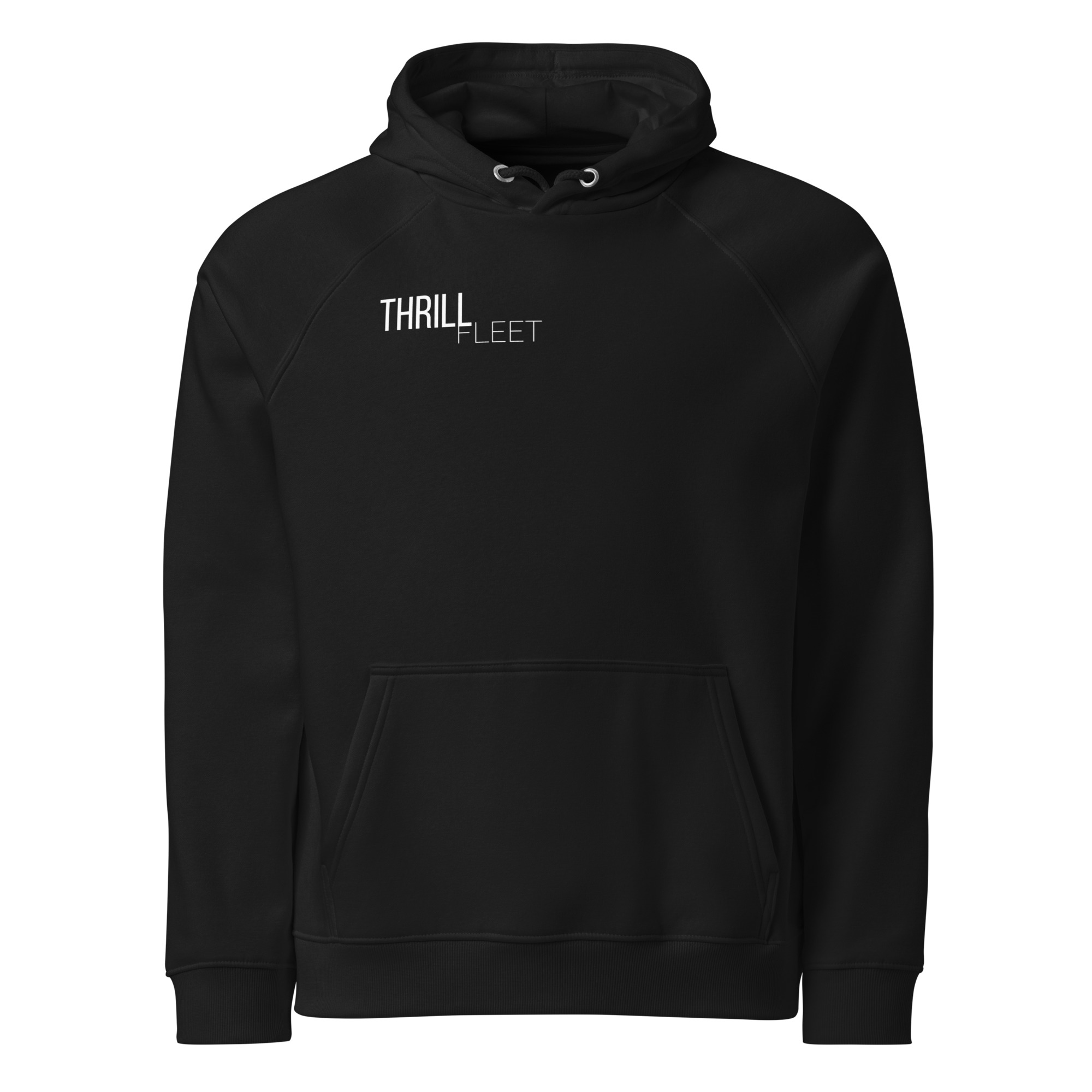 Dirt Bike Unisex eco raglan hoodie - Image 2